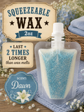 Dawn squeezable wax