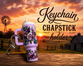 Light purple keychain