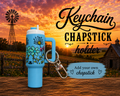 Light blue keychain