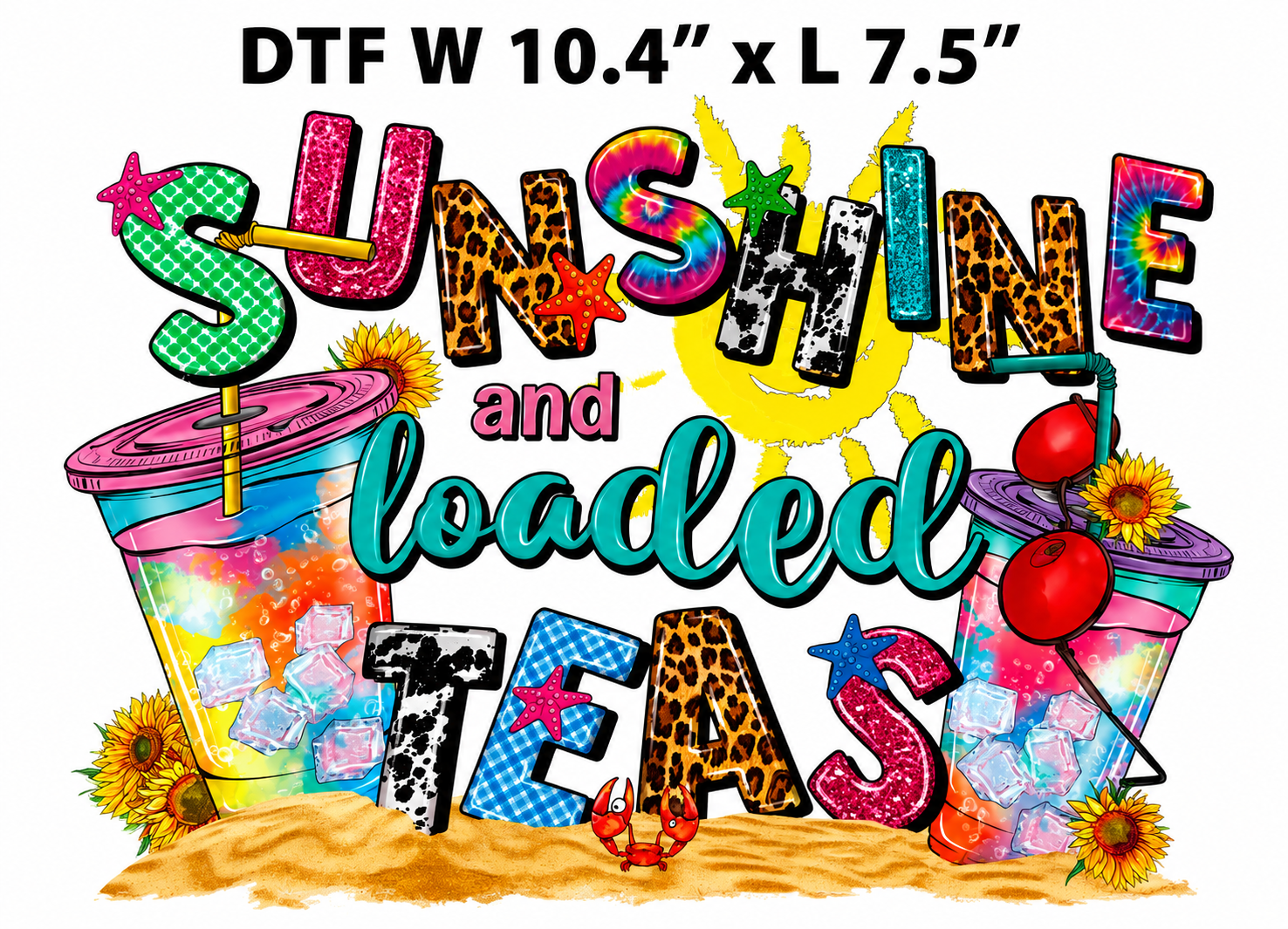 Sunshine and loaded tea
