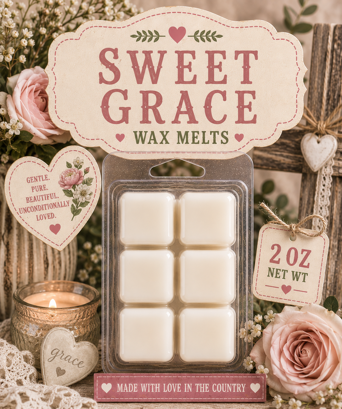 Sweet grace wax melts