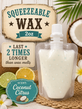 Coconut citrus 2oz squeezable wax