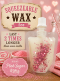 Pink sugar 2oz squeezable wax