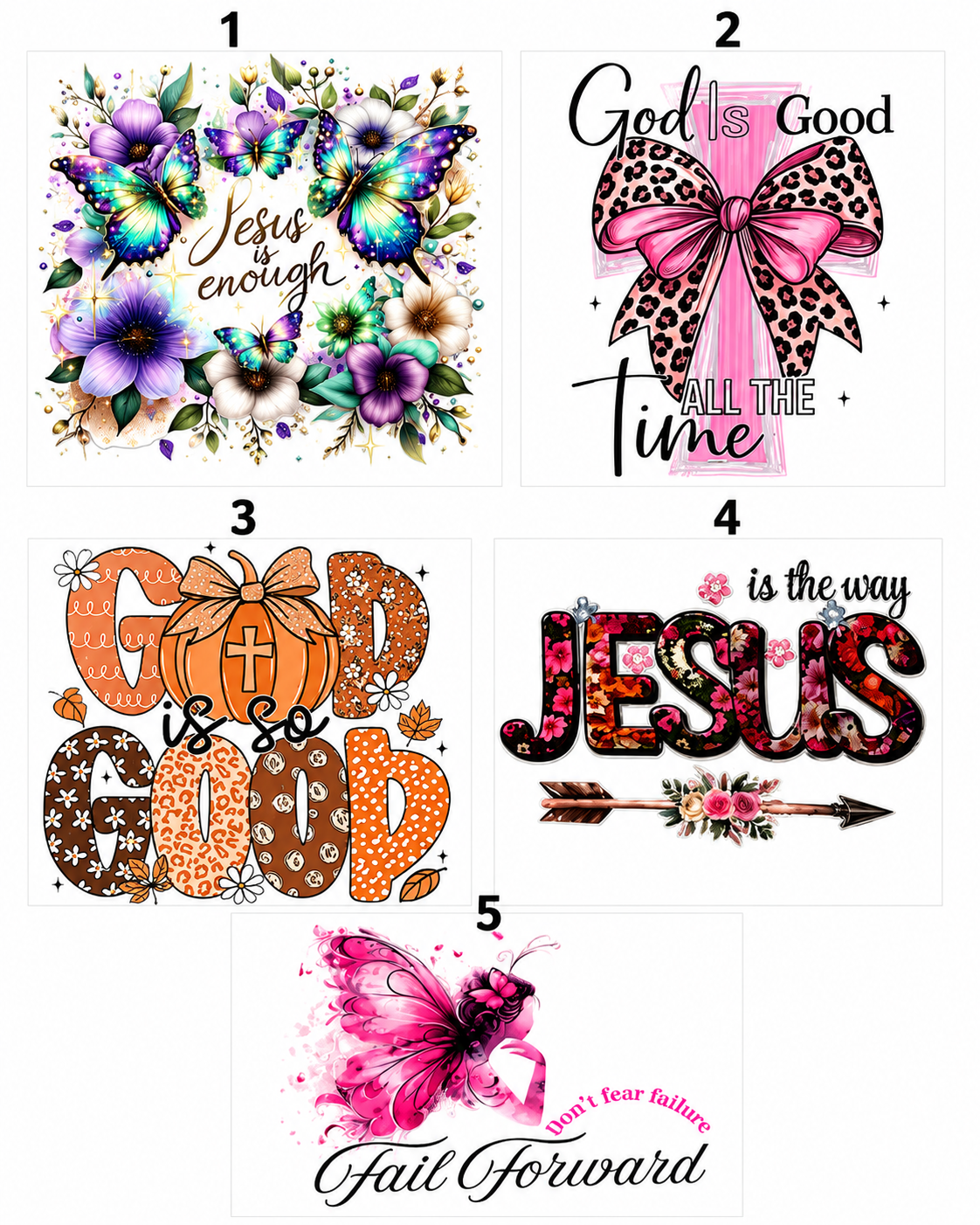 Religious decals
