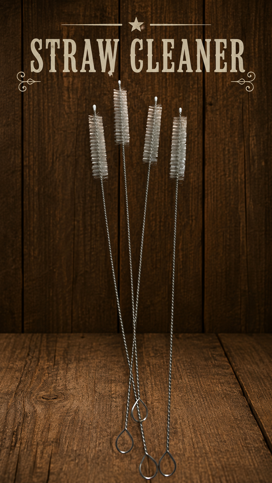Straw cleanser