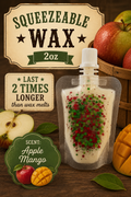 Apple mango squeezable wax