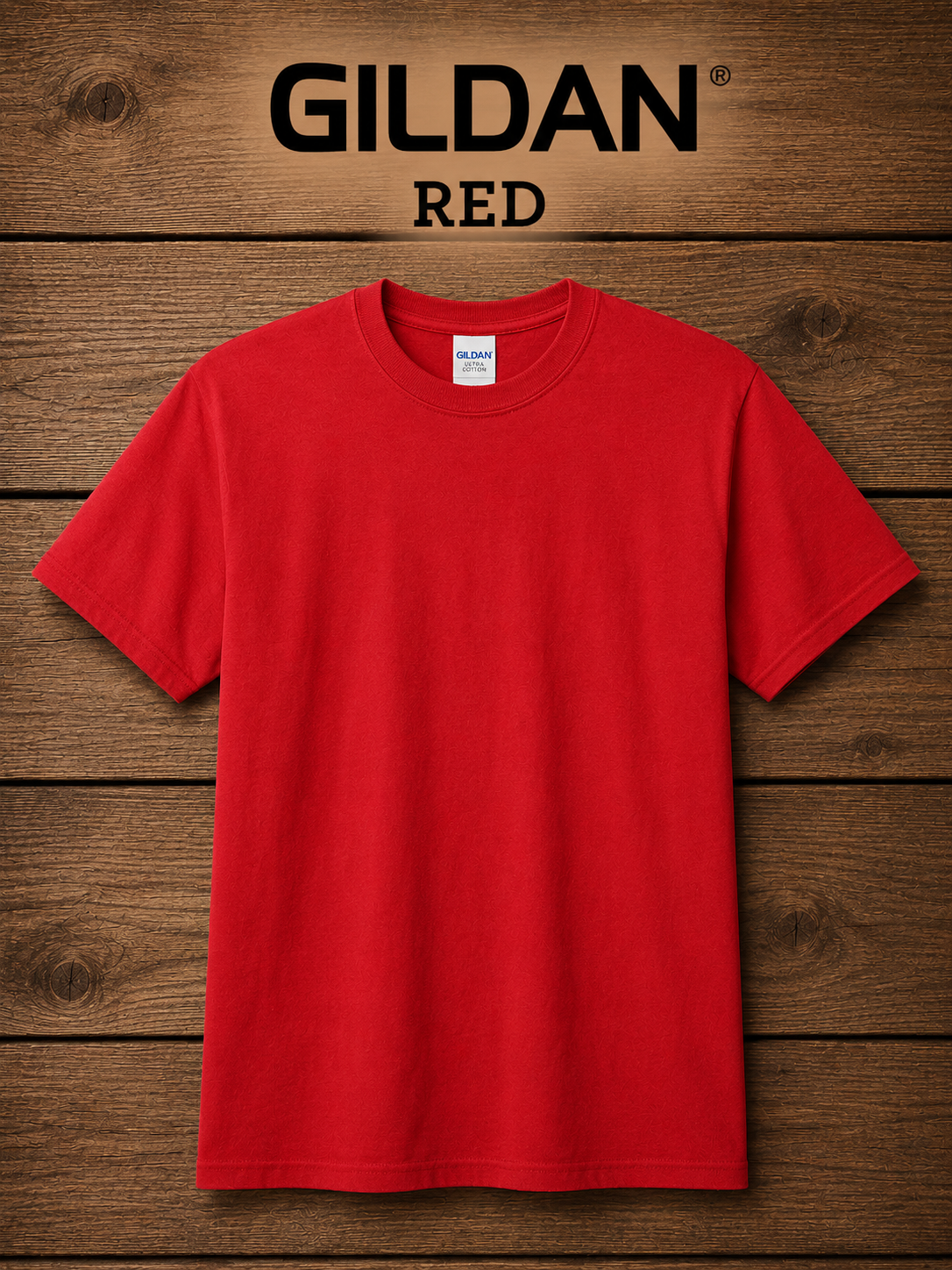 Gildan red