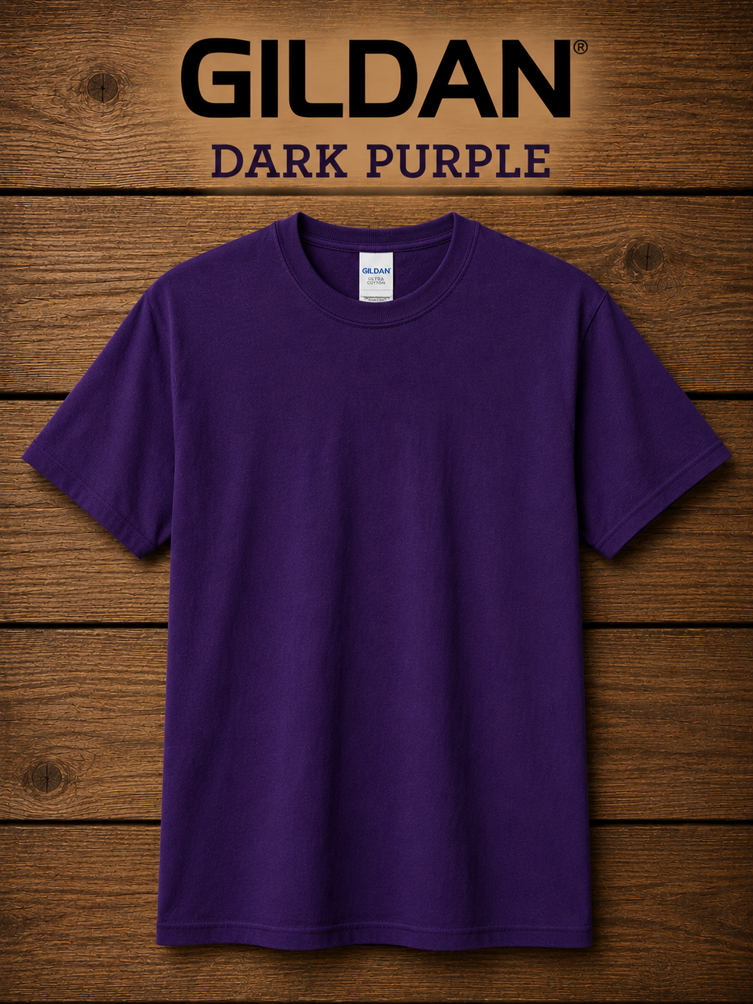Gildan dark purple
