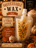 Pumpkin spice latte squeezable wax