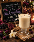 Black raspberry vanilla 9.5oz candle