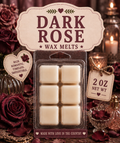 Dark rose wax melt