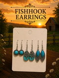 3 set of earrings