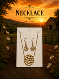 Necklace and earring set