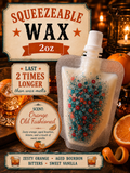 Orange old fashioned 2oz squeezeable wax
