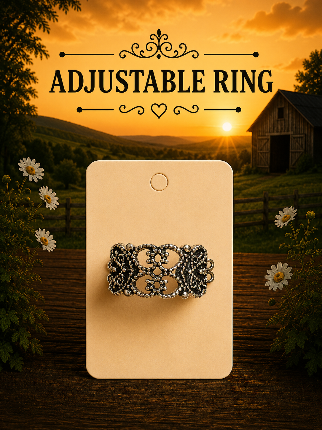 Adjustable ring