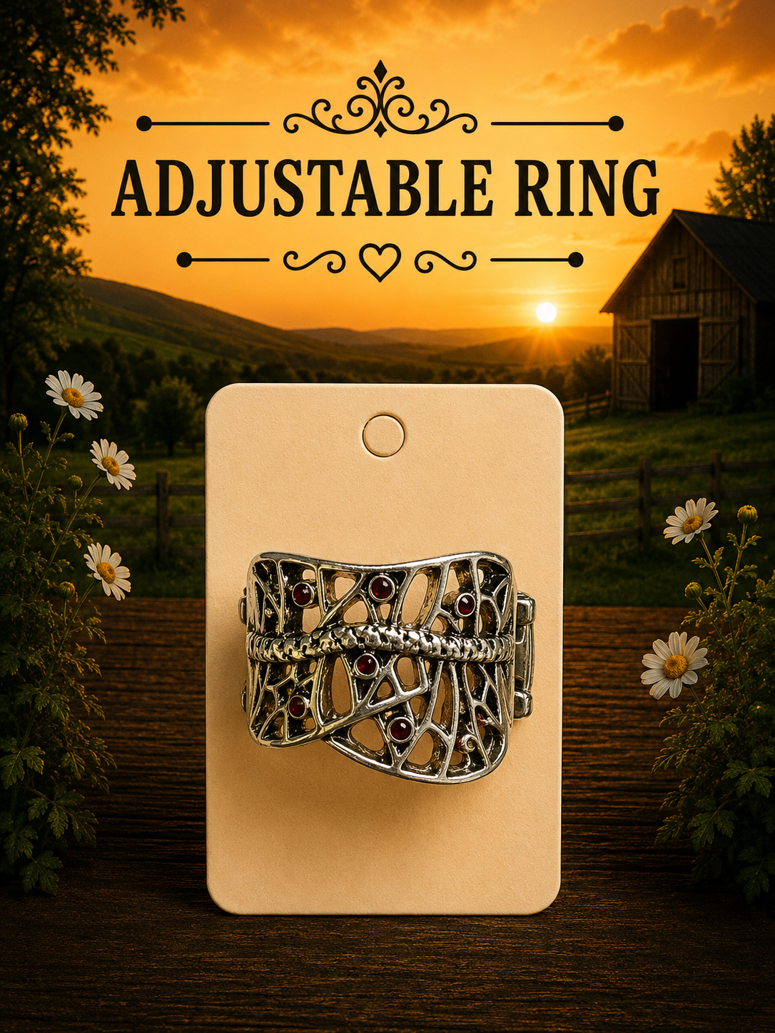 Adjustable ring