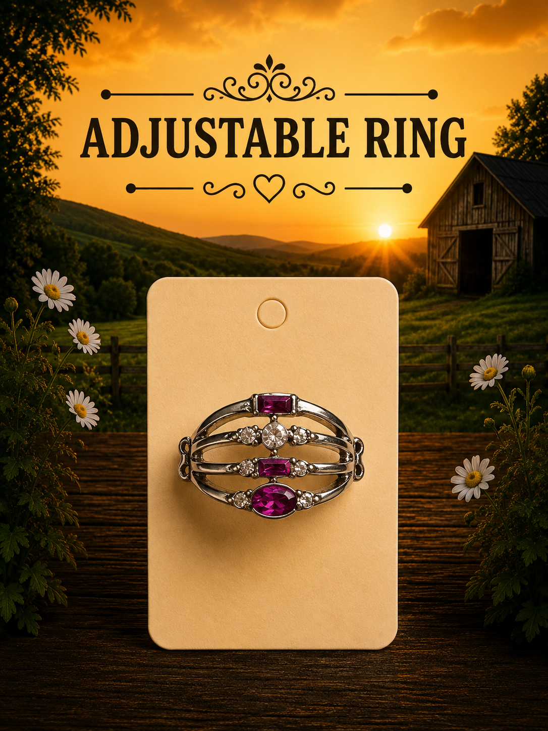 Adjustable ring