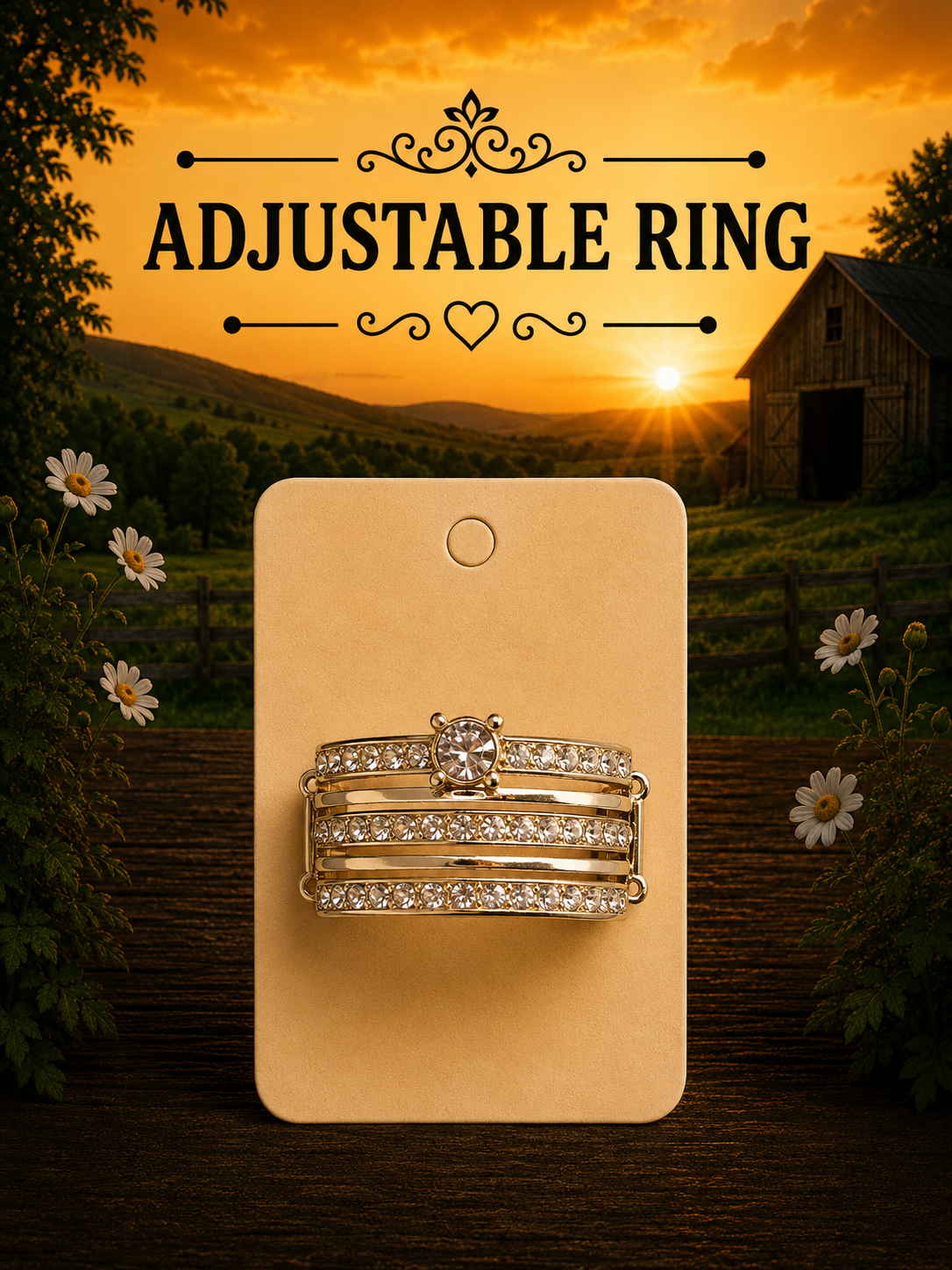 Adjustable ring